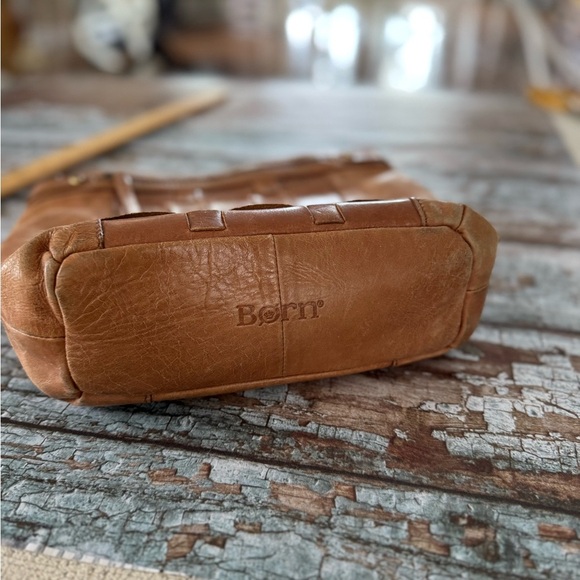 Born Tan Leather Shoulder Bag - Picture 2 of 11